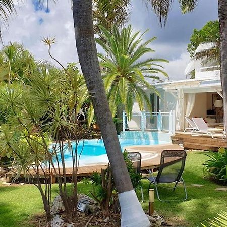 Villa Iguanou Et Piscine En Bord De Mer Proche Plages Marina Et Golf Сен-Франсуа Экстерьер фото