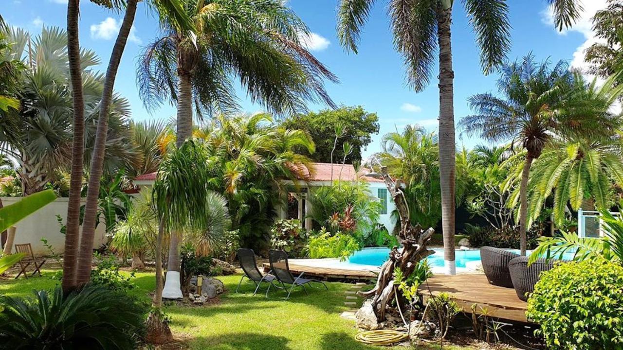 Villa Iguanou Et Piscine En Bord De Mer Proche Plages Marina Et Golf Сен-Франсуа Экстерьер фото